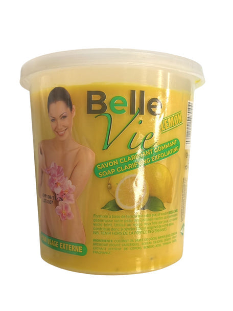 Belle Vie Lemon Soap Clarifying Exfoliating 670g