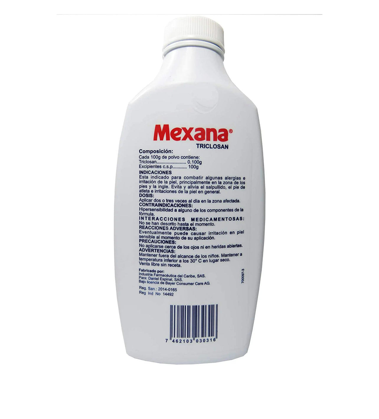 Mexana medicated powder 6.24oz