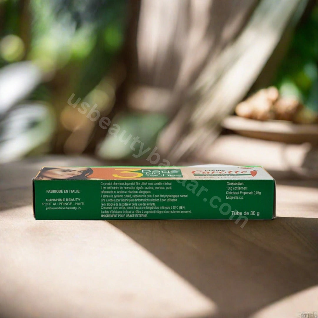 3 Days No taches Fast Action Carrot Cream 30g
