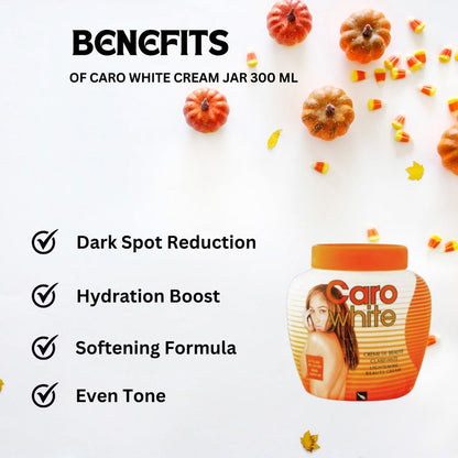 Caro White Cream Jar 300 ml