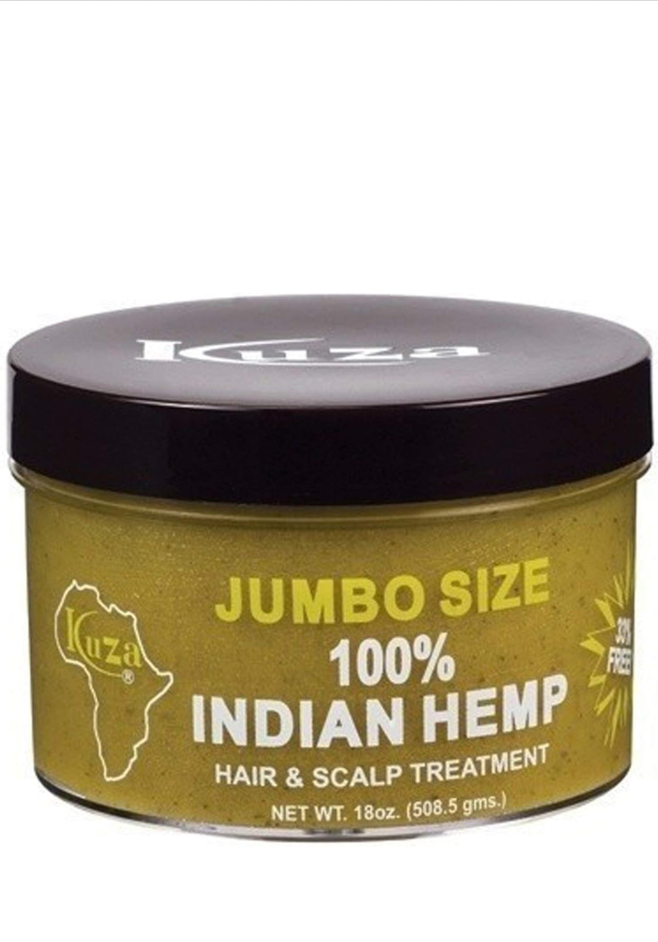 Indian Hemp Jumbo Hair & Scalp Treatment 18 oz. - Smooth, Soften & Moisturize