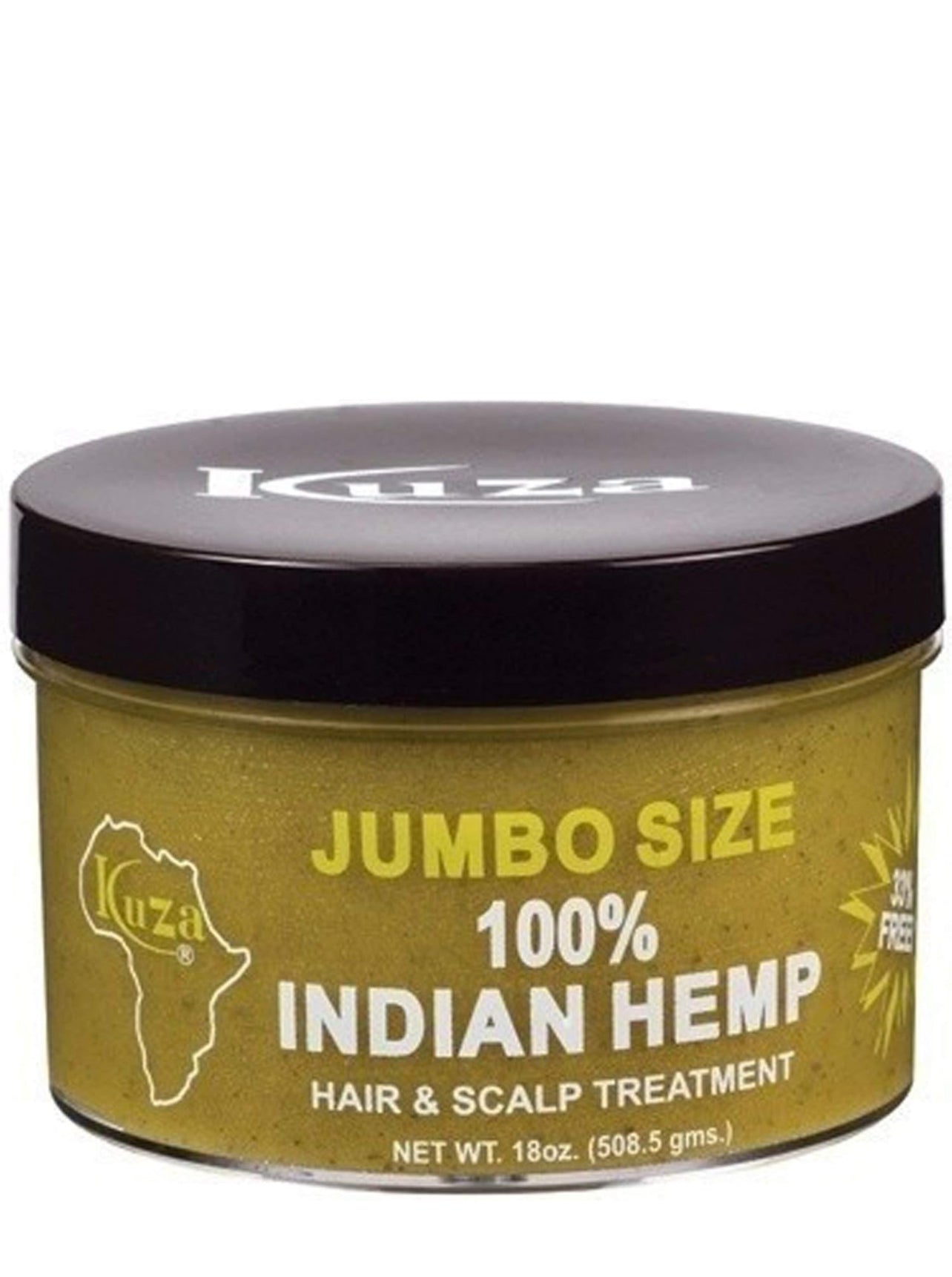 Indian Hemp Jumbo Hair & Scalp Treatment 18 oz. - Smooth, Soften & Moisturize